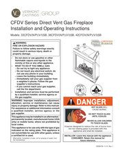 Vermont Castings 42CFDV(N/P)(V/I)SB Installation And Operating Instructions Manual