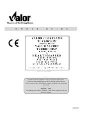 Valor cosyflame turbochim br528 Owner's Manual