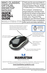 Manhattan 177009 Quick Install Manual