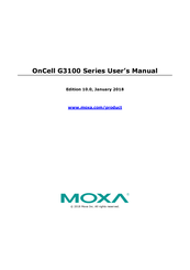 Moxa Technologies OnCell G3110 User Manual