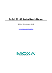 Moxa Technologies OnCell G3150-HSPA User Manual