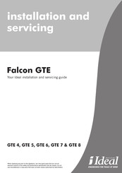 IDEAL Falcon GTE 6 Installation And Servicing Manual