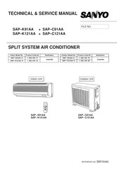 Sanyo SAP-C91AA Technical & Service Manual