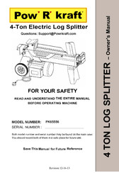 Pow’R’kraft PK65556 Owner's Manual
