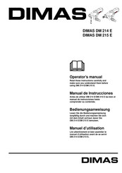 Dimas DM 214 E Operator's Manual