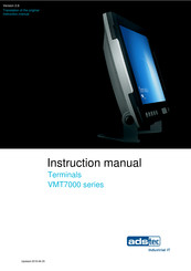 ADS-tec VMT7000 series Instruction Manual