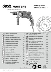 Skil Masters F0156410 Series Original Instructions Manual