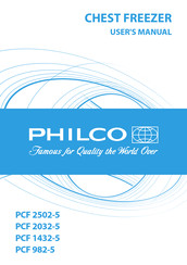 Philco PCF 2502-5 User Manual