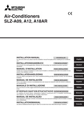 Mitsubishi SLZ-A18AR Installation Manual