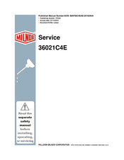 Milnor 36021C4E Service Manual