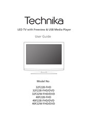 Technika 32F22B-FHD/DVD User Manual