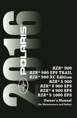Polaris RZR 900 Owner's Manual
