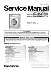 Panasonic NA-B28VB4WTA Service Manual