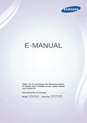Samsung un32j525daf E-Manual