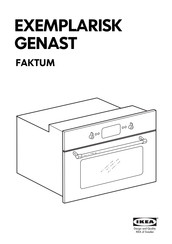 IKEA EXEMPLARISK GENAST Installation Manual