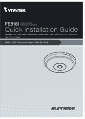 Vivotek FE8181 Quick Installation Manual