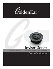 GoldenEar Technology Invisa One Piece Owner's Manual