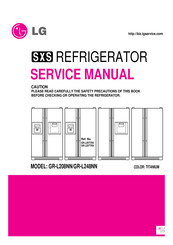 LG GR-L248NN Service Manual