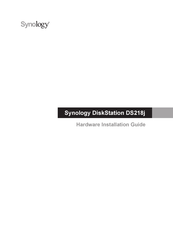 Synology DiskStation DS218j Hardware Installation Manual