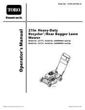 Toro 2217S Operator's Manual