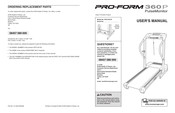 Pro-Form 360 P PETL30133 User Manual