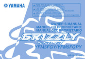 Yamaha GRIZZLY 550 FI YFM5FGY Owner's Manual