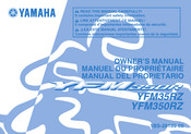 Yamaha YFM350RZ Owner's Manual