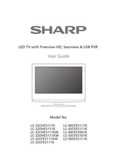 Sharp LC-32DHE5111K User Manual