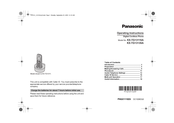 Panasonic KX-TG1311SA Operating Instructions Manual