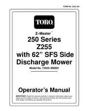 Toro 74203 Operator's Manual