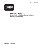 Toro 74171 Operator's Manual