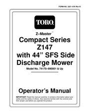 Toro 74170 Operator's Manual