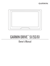 Følsom person Hound Garmin DRIVE 51 Manuals | ManualsLib