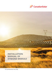 Canadian Solar CS6X-M-FG Installation Manual
