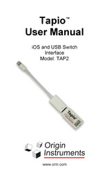 Origin Instruments Tapio TAP2 User Manual