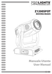ProLights Z1200SPOT User Manual