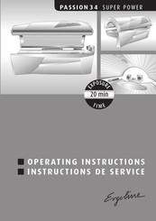 ergoline PASSION 34/0 SUPER POWER Operating Instructions Manual