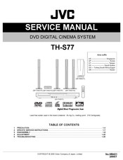 JVC SP-THS77F Service Manual