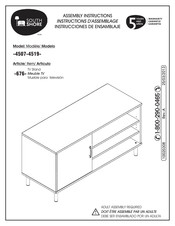 South Shore 4519 Assembly Instructions Manual