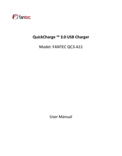 Fantec QuickCharge QC3-A11 User Manual