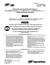 Ingersoll-Rand 8417-B5T-V Operating And Maintenance Manual