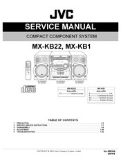 JVC CA-MXKB22 Service Manual
