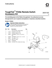 Graco ToughTek F340e Instructions