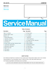 Haier LE48B7500 Service Manual