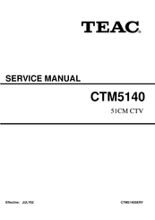 Teac CT-M5140 Service Manual