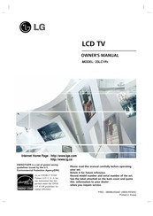 LG 23LC1R Series Owner's Manual