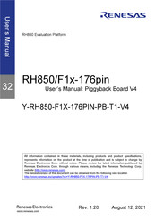 Renesas RH850/F1KM-S4 233pin User Manual