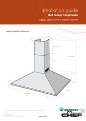 Chef RCD690S Installation Manual