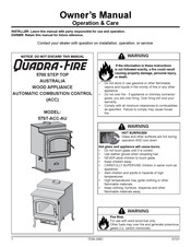 Quadra-Fire 57ST-ACC-AU Owner's Manual