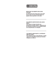 Delta MultiChoice 27T Series Installation Instructions Manual